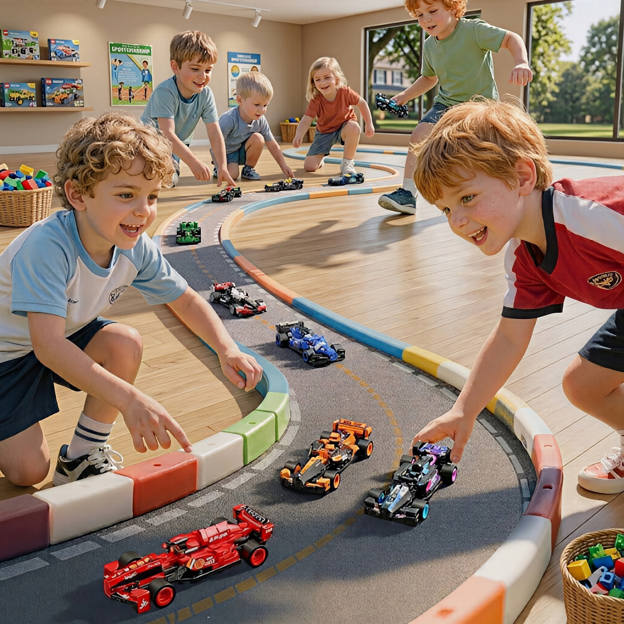 F1 Racing Car Building Blocks Set, 732 Pieces 10-in-1 Formula Car Bricks Kit, DIY Model Toy for Kids 6+, Creative STEM Building Set for Boys and Girls - Non-Electric