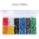 thumbnail image 1 of 1200 PCS Virolas (0.25-6mm2) Conector de crimpado para virolas de cable Juego de virolas de conector de línea terminal con estuche, 1 of 2