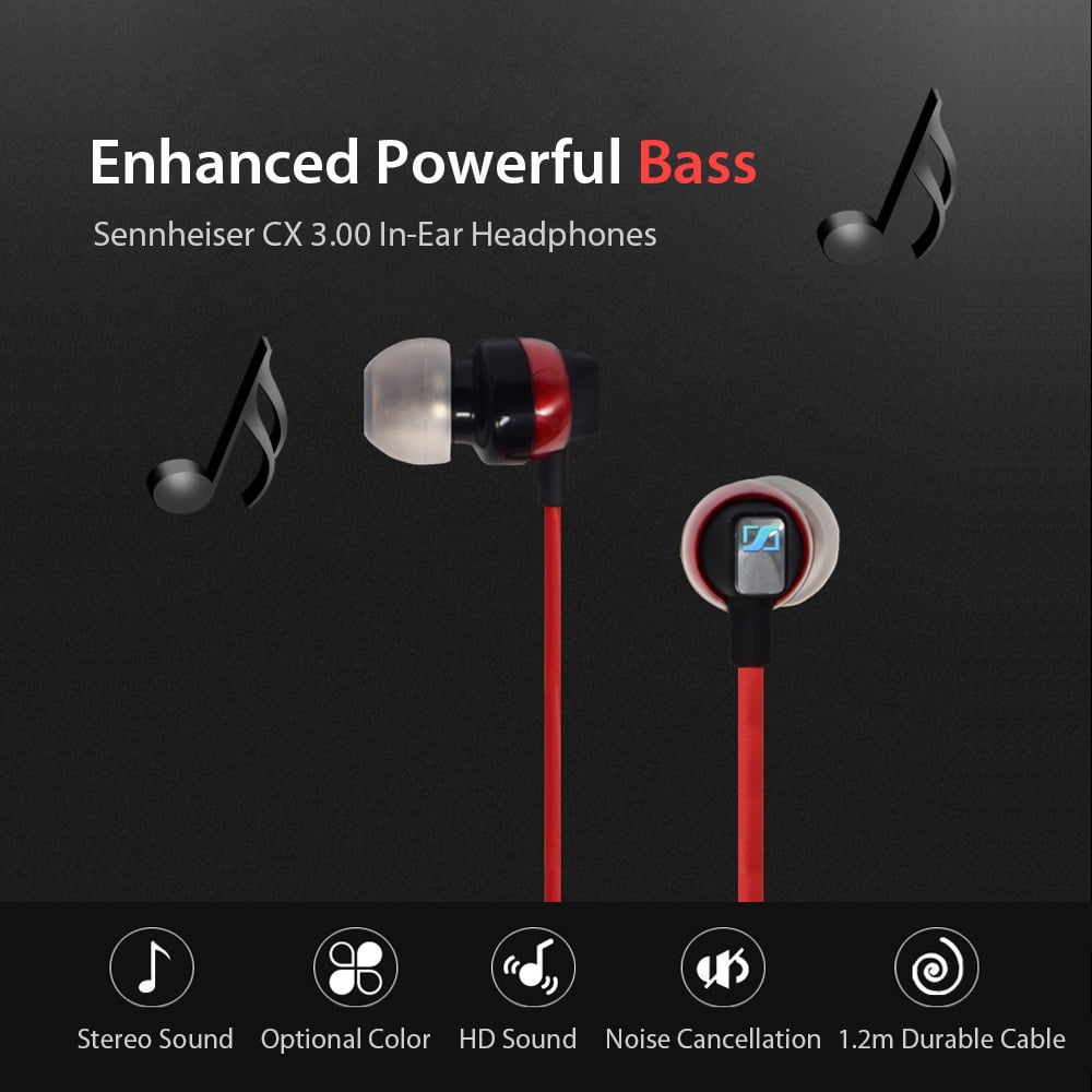 Sennheiser CX 3.00 In-Ear Headphones 