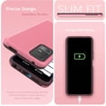 thumbnail image 3 of TUDIA MergeGrip Phone Case for TCL 40 XL / TCL 40T / Lively Jitterbug Smart 4 (2023) – Dual Layer Drop Protection, Non-Slip Grip, Shockproof Cover – Smokey Pink, 3 of 7