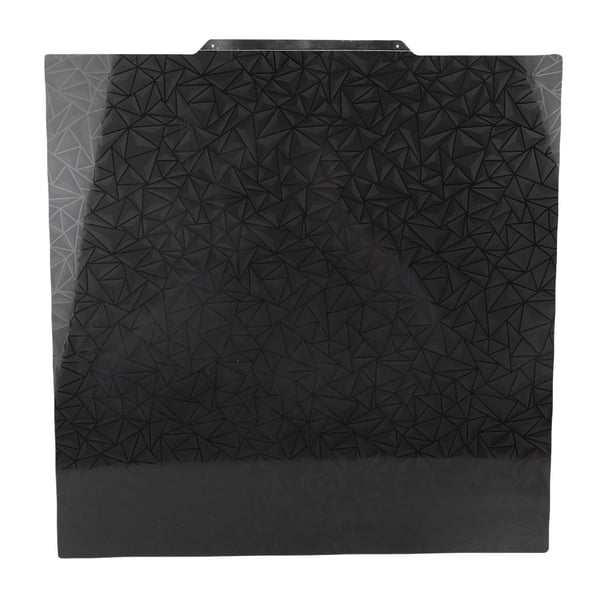 Impresora PEO PET Hoja Apta Para Impresora 3D 2,4 Placa De Construcción De Doble Cara Brillante Plataforma De Cama De Impresión Flexible 350x350mm