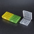 thumbnail image 2 of Unique Bargains 3 Pcs Portable Battery Storage Case Protective Container for AAA/AA Batteries, 2 of 4