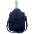 thumbnail image 2 of Pickleball Paddle Cover 9.4X12.2 Inch Neoprene Paddle Storage Bag with Strap Black, 2 of 7