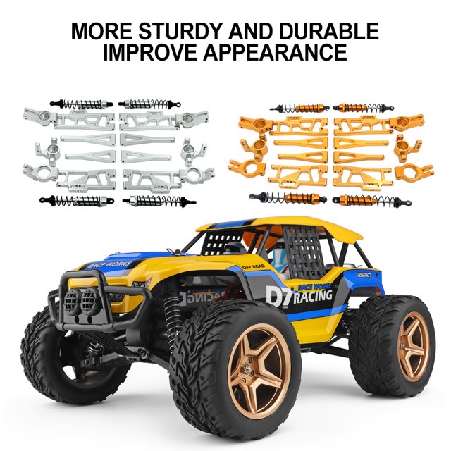 VONKY 1pieces Stable Front Rear Upper Suspension Arm For Wltoys 1/12 104009 RC Hop-ups Titanium