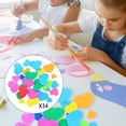 thumbnail image 4 of Pegatinas de espuma de colores surtidos para hacer álbumes de recortes y tarjetas de felicitación para niños pequeños 34 piezas corazones, 4 of 6