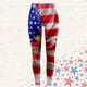 thumbnail image 4 of WILLBEST Leggings Estampados Del Día de La Independencia Para Mujer, Pantalones de Yoga de Cintura Alta, Leggings de Entrenamiento Para Fitness y Running. Extra Grande, 4 of 4