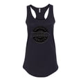 thumbnail image 2 of Dependanble Service of Dogde since 1914 | Womens Cars and Trucks Jersey Racerback Tank Top, Black, Small, 2 of 3