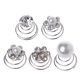 thumbnail image 3 of 10pcs Wedding Pearls Flower Hairpins Swirl Spirals Twist Tiara Hair Jewelry, 3 of 5