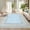 Light Blue, variant on QinaQin 8x10 FT Vintage Washable Area Rug for Bedroom,Distressed Non Slip Non-Shedding Floral Soft Throw Rugs for Living Room Dining,Light Blue