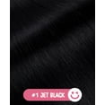 thumbnail image 2 of Youngsmile Ruban Injectif pour Extensions de Cheveux Humains, 1 Noir de Jais 14 Pouces Ruban Invisible pour Extensions de Cheveux Injectés, 20 Pcs 30g, Remy Straight Humain Vierge, 2 of 7