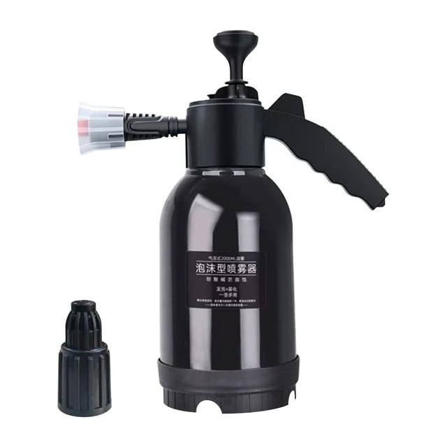 Xihbxyly Pulverizador Manual Ligero de 2 L, con Válvula de Alivio de Presión y Distribución Uniforme. Ideal para Lavado de Autos, Jardinería y Limpieza, Mantenimiento de Vehículos Domésticos. Materia