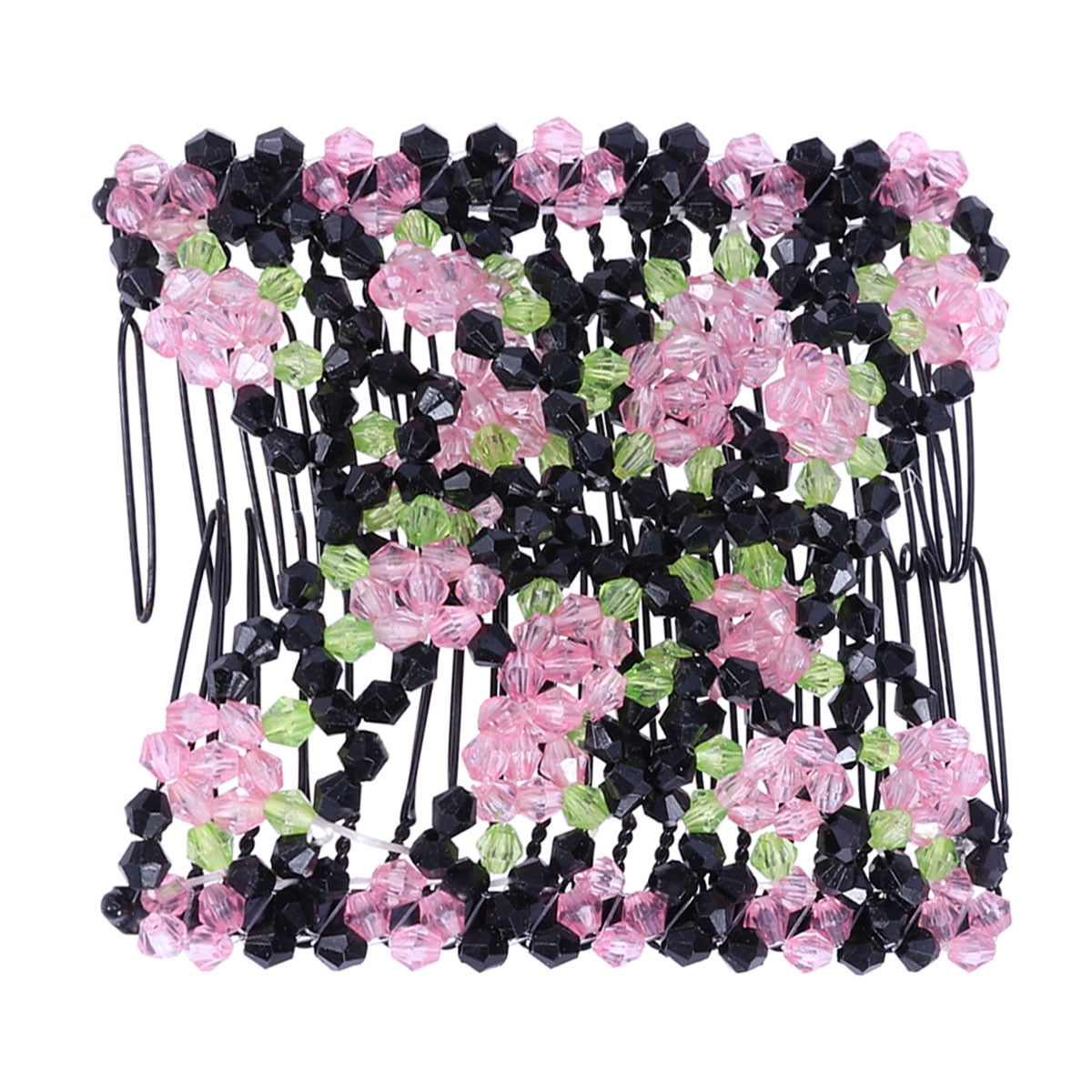 Peigne Duoline Acétate Rose 19 cm