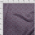 thumbnail image 3 of oneOone Viscose Jersey Dark Magenta Fabric Batik Craft Projects Decor Fabric Printed By The Yard 60 Inch Wide, 3 of 5