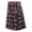 Red, variant on Women's Summer Skirts Skirt Men's Fashion Scottish Style Plaid Contrast Color Pocket Pleated Skirt (Formal and Contemporary Design) Red 5XL
