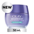 thumbnail image 1 of Olay Regenerist Night Recovery Face Cream with Triple Collagen Peptide, Wrinkle Reducer, Non-Greasy, Fragrance-Free, Hydrating Face Moisturizer for Women, 50 mL, 1 of 21