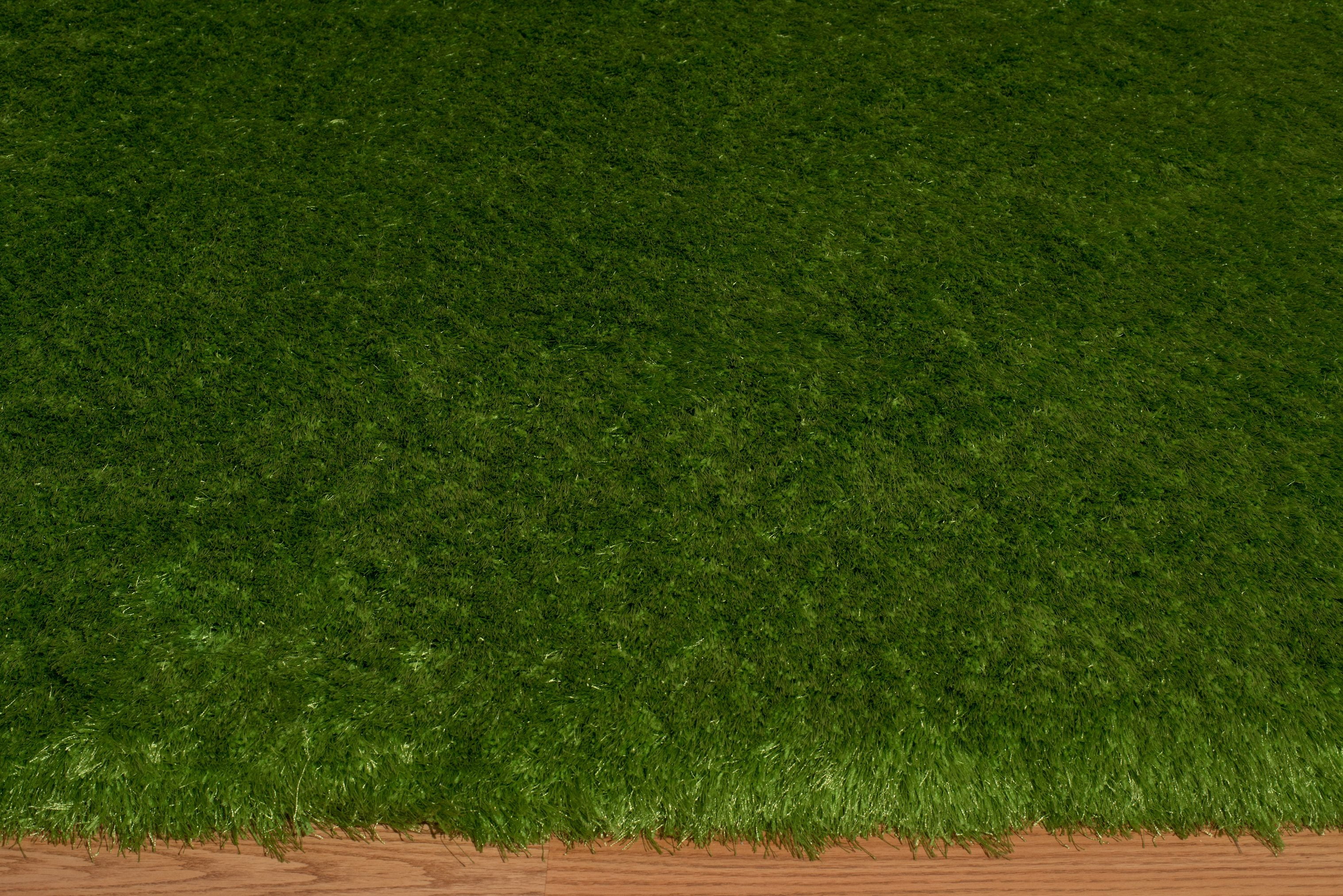 United Weavers Benella Venetia Green Woven Polyester Shag Area Rug