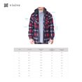 thumbnail image 4 of Visive Flannel Jackets For Men Big And Tall Zip Up Hoodie upto size 5XL, 4 of 9