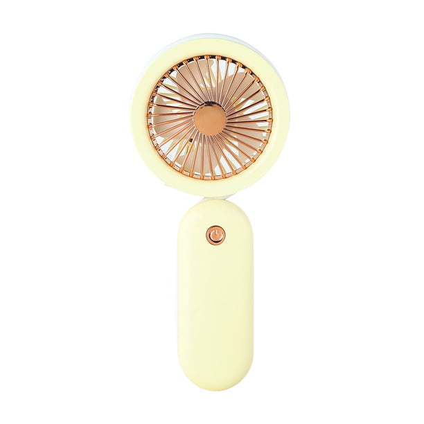 Moyic Ventilador colgante para el cuello, ventilador de mano recargable eléctrico USB, dispositivo de refrigeración portátil ajustable para el Electrodomésticos Amarillo Moyic HA004311-02B