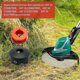 thumbnail image 4 of Bosch Art 23 26 30 Easytrim Combitrim Wire Spool 8M x 1.6mm Pro-Tap Automatic Spool Soft Cord with Cover F016800175 F016L71088 (3 Spool + 1), 4 of 5