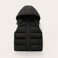thumbnail image 2 of KyCheLot Kids Winter Jacket Boys Girls Padded Vest Sleeveless Casual Warm Comfy Hooded Zip up Waistcoat 3-12 Years, 2 of 4