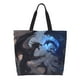 thumbnail image 1 of Balery Black And Blue Lightning Dragon Bolsa Tote Estilo Estético con Cremalleras, Bolsa de Hombro, Bolsa de Compras Grande y Plegable, 1 of 8