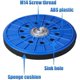 thumbnail image 2 of 2pcs 9 Inch Drywall Sander Hook and Loop Pad,Grade Sanding Tool,10 Holes,Backup Pad with 14mm Threa, 2 of 5