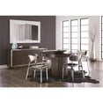 thumbnail image 3 of Sunpan 40" Modern Canvas and Wood Gallery Wrapped Stacked Wall Art in Gray, 3 of 4