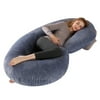 SXVZBH Pregnancy Full Body C Shaped Pillow Pregnant Support Cushion