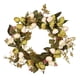 thumbnail image 3 of Corona artificial de rosas de 12 pulgadas para puerta de boda Verde, 3 of 9