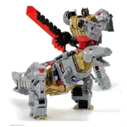 BPF Transformation G1 Dinoking 5IN1 Dinobot Dinosaur Grimlock Slag Sludge Snarl Swoop Slash Oversize Alloy Action Figure Toys