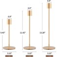 thumbnail image 2 of Set of 12 Candlestick Holders, Gold Candle Holder Taper Candle Holders Tall Candle Holder for Table Centerpiece Decorative Candle Stick Holders for We, 2 of 4