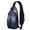 Star Constellat, variant on Star Constellation Moon Sling Backpack, Space Galaxy Crossbody Daypack, Cute Astronaut Sci-Fi Travel Bag
