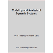 Modeling and Analysis of Dynamic Systems [Hardcover - Used]