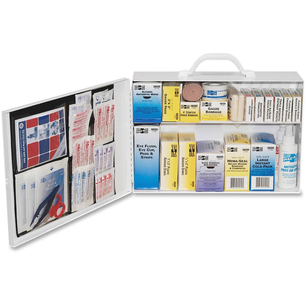 PacKit, PKT6135, Safety Equipment 75person First Aid Kit, 1 / Kit