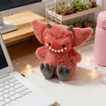 thumbnail image 3 of Gaiwos Daniel The Demon Stuffed Animal 7.8 inches, Adorable Red Monster Plush Toys, Ideal Birthday Hoilday Gift for Kids and Adult, 3 of 7