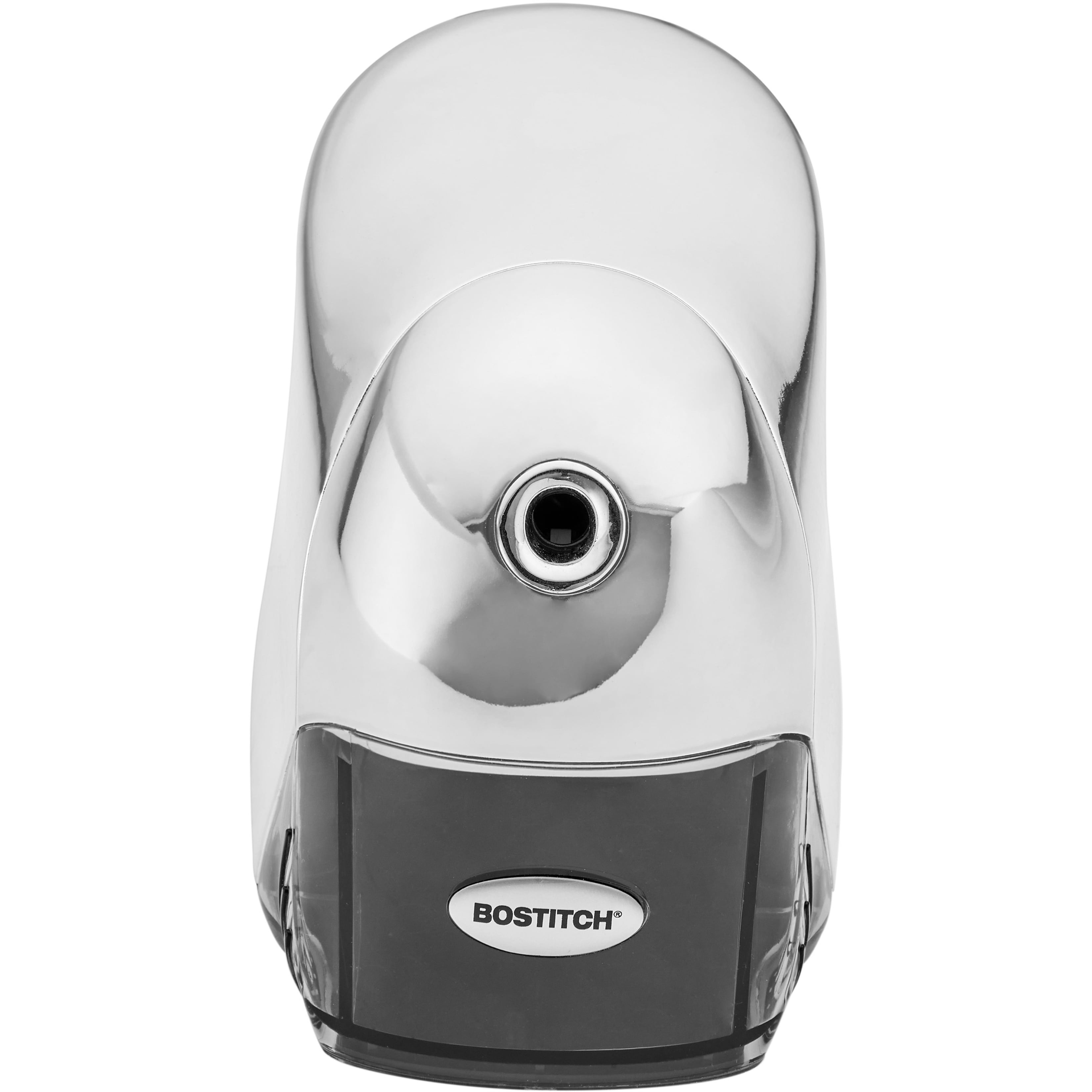 Bostitch Office QuietSharp Executive Heavy Duty Electric Pencil Sharpener, Colored-Pencil Compatible, Chrome