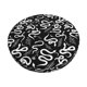 thumbnail image 1 of Disketp Hand Drawn Snake Funda Redonda para Taburete, Funda de Cojín para Silla de Bar Suave y Elástica-12 inch, 1 of 7