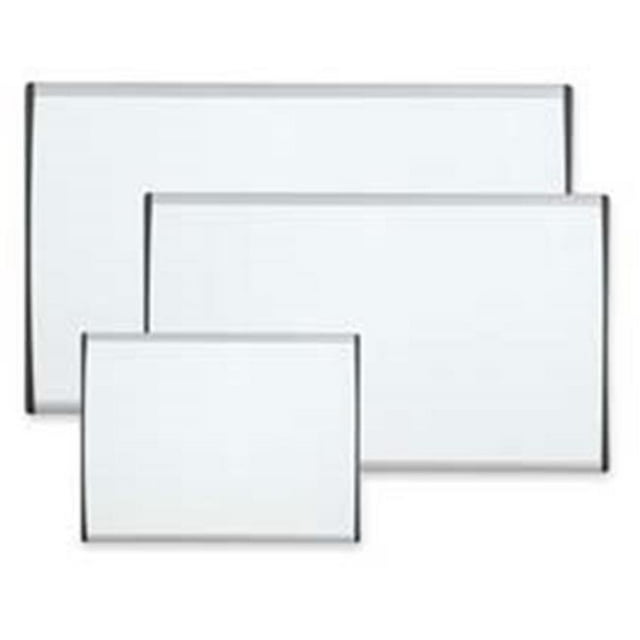 Quartet QRTARC2414 Planche Magnétique d'Élimination à Sec - Clips Réglables - 24po.x14po. - Cadre Argenté
