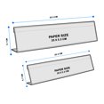 thumbnail image 3 of Printtoo Personalized Desk Name Plate Pretty Floral Custom Acrylic Office Desk Name Plate Accessory 2x10 Inches, 3 of 5
