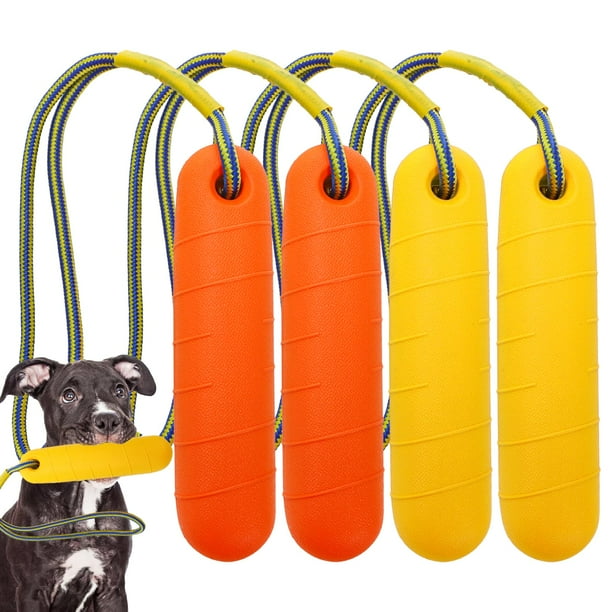 Pack de 4 protectores de entrenamiento Floating Fetch de Dog Pool Toys DEAYOU