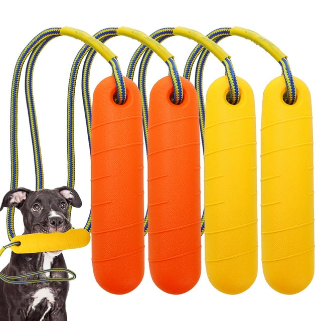 Pack de 4 protectores de entrenamiento Floating Fetch de Dog Pool Toys DEAYOU