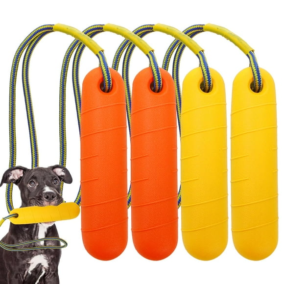 Pack de 4 protectores de entrenamiento Floating Fetch de Dog Pool Toys DEAYOU