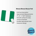 thumbnail image 2 of Nigeria Country Flag Mouse Pad Low Profile Gaming Mat, 2 of 7