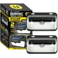 thumbnail image 1 of Bell + Howell Bionic Wall Light Max 2 Pack Solar Powered Motion Activated Outdoor Security Lights with COB LEDs, 1 of 6