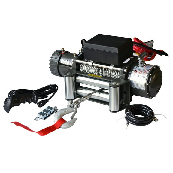 Three-stage Planetary Gear System, 9500 lb Off Road Vehicle Electric Winch