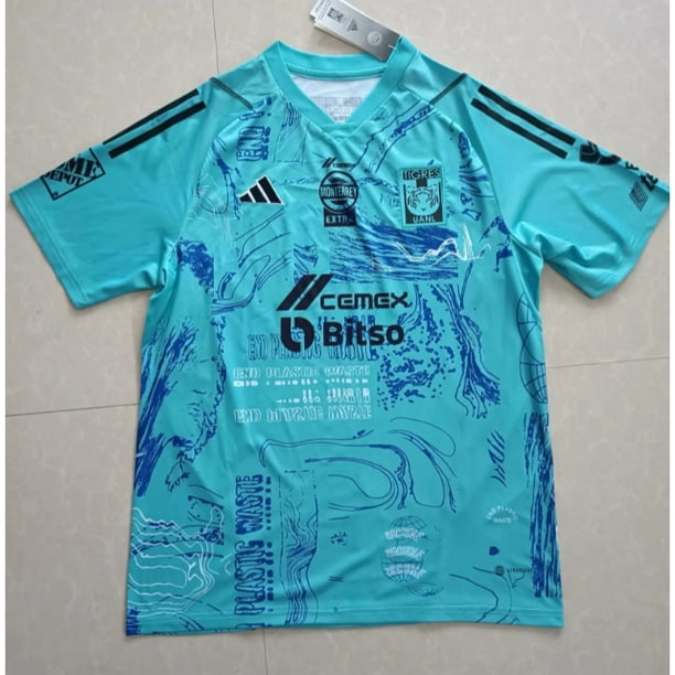 2022 , 2023 Tigers Home and Away Fan Versión Tigres UANL Football jersey kit De Entrenamiento