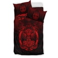thumbnail image 4 of Vikingo Juego de Cama Vikingos Cuervos Mjolnir Rojo Versión Juego de Cama Rlt12, 4 of 5