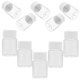 thumbnail image 5 of WHAMVOX 10Ud Contenedores Plásticos De Multiusos Transparentes Para Laboratorio Y Oficina, 5 of 7
