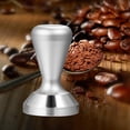 thumbnail image 2 of Tamper de café profesional Tamper de café expreso, Tamper de café expreso Barista para café molido Accesorio para máquinas de café expreso Barista 53 mm Plata Sunnimix Manipulación de café, 2 of 8