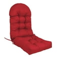 thumbnail image 2 of Cojín para silla con respaldo alto Perfecl cojín impermeable para silla de patio y jardin Rojo 110 cm x 50 cm, 2 of 8